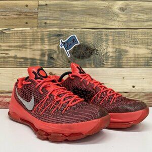 Nike KD 8's Bright Crimson Athletic Basketball Sneakers Men’s Size 10.5 Red